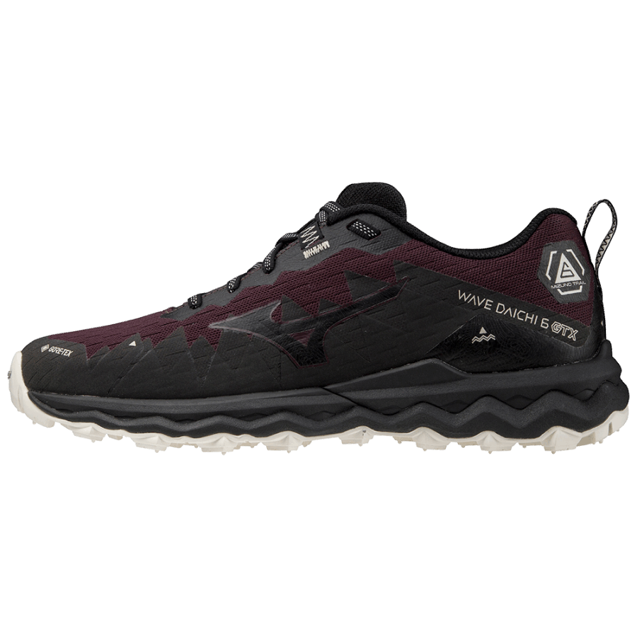 Mizuno Wave Daichi 6 GTX Fudge-Platinum Gold-Black